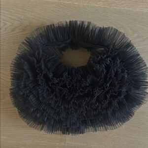 Black Tulle Mini Bag